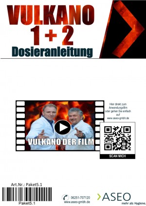 VULKANO Dosieranleitung