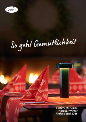 DUNI | Herbst und Winter 2026 - komplett