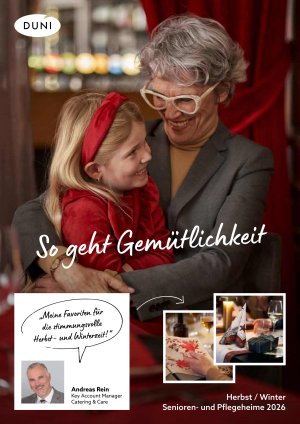 DUNI | Herbst und Winter 2026 - Senioren/Pflegeheime