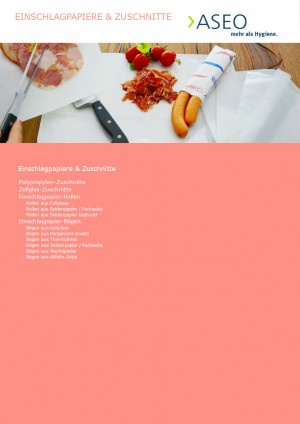 Einschlagpapiere & Zuschnitte