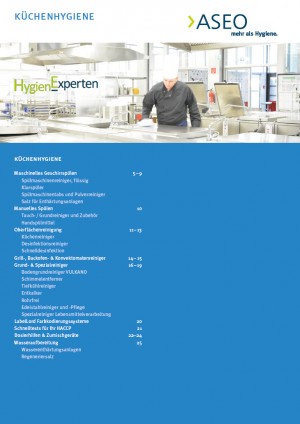K&uuml;chenhygiene