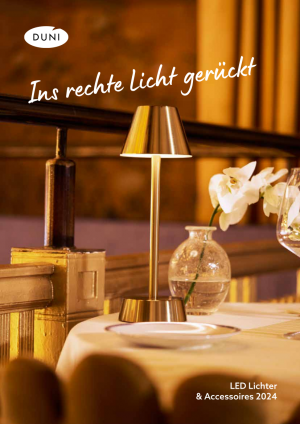 DUNI | LED LICHTER & ACCESSOIRES 2024