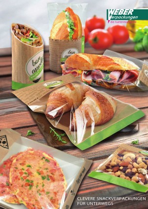 Snack Range - CLEVERE SNACKVERPACKUNGEN F&Uuml;R UNTERWEGS