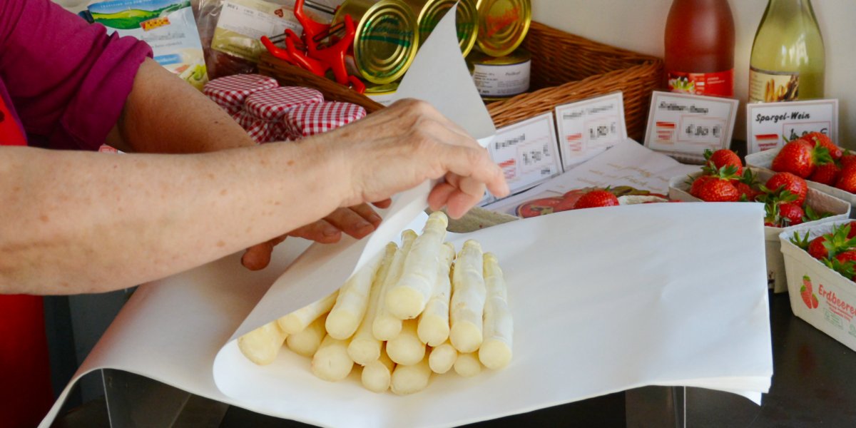 Spargel- und Erdbeerzeit
